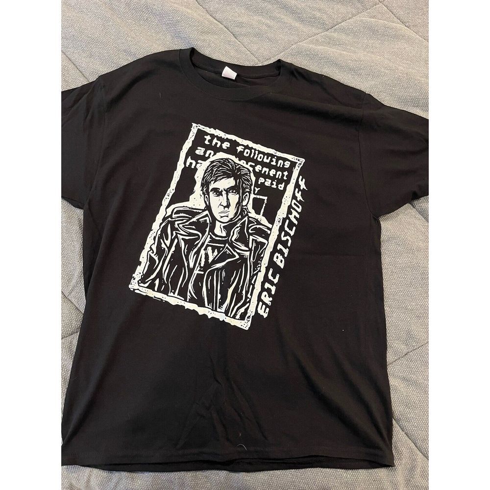 New Nwo WCW WWF Wwe Eric Bischoff Shirt Large L Wrestlecrate